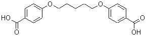 4,4-[1,5-Pentanediylbis(oxy)]bisbenzoic acid Structure,22247-66-1Structure