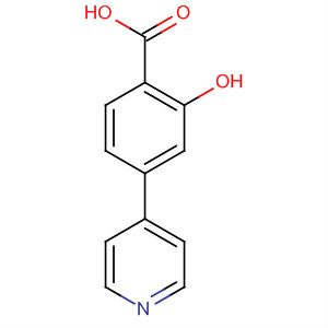 2-Hydroxy-4-(4-pyridyl)benzoic acid Structure,222986-83-6Structure