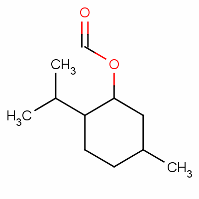 Menthyl formate Structure,2230-90-2Structure