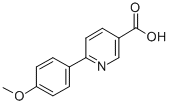 6-(4-Methoxyphenyl)-3-pyridinecarboxylic acid Structure,223127-23-9Structure