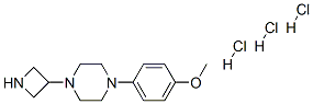 3-[4-(4-Methoxyphenyl)piperazinyl]azetidine trihydrochloride Structure,223381-99-5Structure