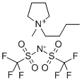 1-Butyl-1-methylpyrrolidinium Bis(trifluoromethanesulfonyl)imide Structure,223437-11-4Structure