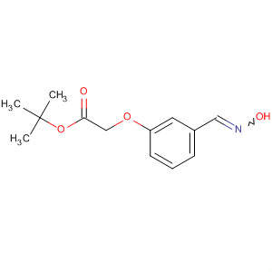 (3-(Hydroxyimino-methyl)-phenoxy)-acetic acid tert-butyl ester Structure,223492-65-7Structure