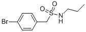 1-(4-Bromophenyl)-N-propylmethanesulfonamide Structure,223555-85-9Structure