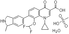 Garenoxacin mesylate monohydrate Structure,223652-90-2Structure