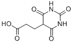 3-(2,4,6-Trioxo-hexahydro-pyrimidin-5-yl)-propionic acid Structure,22384-33-4Structure