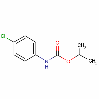 Carbamic acid, (4-chlorophenyl)-, 1-methylethyl ester Structure,2239-92-1Structure