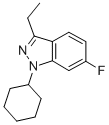 1-Cyclohexyl-3-ethyl-6-fluoro-1h-indazole Structure,224048-17-3Structure