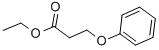 Propanoic acid, 3-phenoxy-ethyl ester Structure,22409-91-2Structure