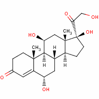 6|á-Hydroxy cortisol Structure,2242-98-0Structure