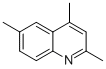 2,4,6-Trimethylquinoline Structure,2243-89-2Structure