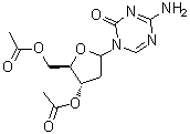 3,5-Di-o-acetyl-2-deoxy-5-azacytosine Structure,22432-93-5Structure