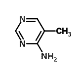 4-Pyrimidinamine, 5-methyl- Structure,22433-68-7Structure