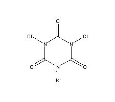 1,3,5-Triazine-2,4,6(1h,3h,5h)-trione, 1,3-dichloro-, potassium salt Structure,2244-21-5Structure