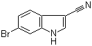 6-Bromo-3-cyanoindole Structure,224434-83-7Structure