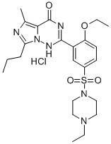 Vardenafil hydrochloride Structure,224785-91-5Structure