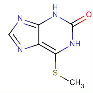 2H-purin-2-one, 1,3-dihydro-6-(methylthio)- Structure,22514-96-1Structure