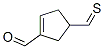 1-Cyclopentene-1-carboxaldehyde, 4-(thioxomethyl)- (9ci) Structure,225217-99-2Structure