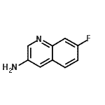 7-Fluoroquinolin-3-amine Structure,225366-89-2Structure