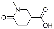 1-Methyl-6-oxopiperidine-3-carboxylic acid Structure,22540-51-8Structure