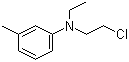 N-Ethyl-N-chloroethyl-3-toluidine Structure,22564-43-8Structure