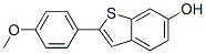 2-(4-Methoxyphenyl)benzothiophene-6-ol Structure,225648-21-5Structure