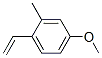 4-Methoxy-2-methyl-1-vinyl-benzene Structure,22572-29-8Structure