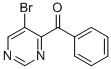 (5-Bromo-4-pyrimidinyl)phenylmethanone Structure,225794-32-1Structure