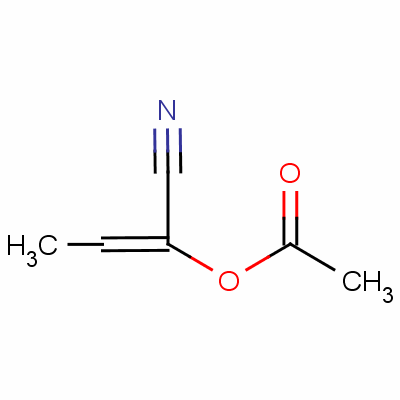 1-Cyanoprop-1-enyl acetate Structure,22581-05-1Structure