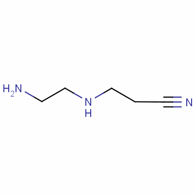 Propanenitrile, 3-[(2-aminoethyl)amino]- Structure,22584-31-2Structure