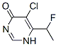 5-Chloro-6-(1-fluoroethyl)-4(1H)-pyrimidinone Structure,227184-12-5Structure