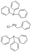 Trans-Benzyl(chloro)bis(triphenylphosphine)palladium(II) Structure,22784-59-4Structure