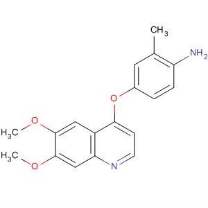 4-((6,7-Dimethoxyquinolin-4-yl)oxy)-2-methylaniline Structure,228559-82-8Structure