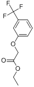 (3-Trifluoromethylphenoxy) acetic acid ethyl ester Structure,22897-99-0Structure