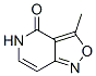 Isoxazolo[4,3-c]pyridin-4(5h)-one, 3-methyl-(9ci) Structure,229308-51-4Structure