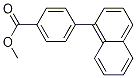 Methyl4-(naphthalen-1-yl)benzoate Structure,229467-26-9Structure