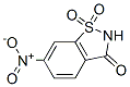 6-Nitro-1,2-benzisothiazolin-3-one 1,1-dioxide Structure,22952-24-5Structure