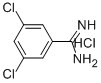 3,5-Dichlorobenzene-1-carboximidamide hydrochloride Structure,22978-61-6Structure