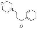 3-Morpholino-1-phenylpropan-1-one Structure,2298-48-8Structure