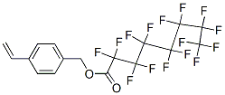 4-Vinylbenzyl perfluorooctanoate Structure,230295-06-4Structure