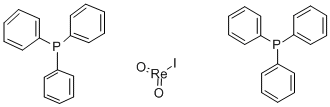 Iododioxobis(triphenylphosphine)rhenium(V) Structure,23032-93-1Structure