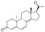 9beta,10alpha-Pregna-4,6,8(14)-triene-3,20-dione Structure,23035-53-2Structure