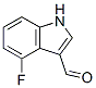 4-Fluoro-1H-indole-3-carbaldehyde Structure,23073-31-6Structure