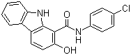 4-Chloro-2-hydroxycarbazole-1-carboxanilide Structure,23077-61-4Structure