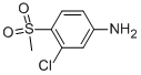 3-Chloro-4-methylsulfonylaniline Structure,23153-12-0Structure