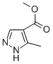 5-Methyl-1h-pyrazole-4-carboxylic acid methyl ester Structure,23170-45-8Structure