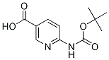 6-((Tert-butoxycarbonyl)amino)nicotinic acid Structure,231958-14-8Structure