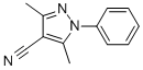 3,5-Dimethyl-1-phenyl-1H-pyrazole-4-carbonitrile Structure,23198-55-2Structure