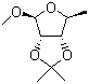 Methyl-5-deoxy-2,3-O-isopropylidene-beta-D-ribofuranoside Structure,23202-81-5Structure