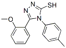 5-(2-Methoxyphenyl)-4-(4-methylphenyl)-4H-1,2,4-triazole-3-thiol Structure,23292-16-2Structure